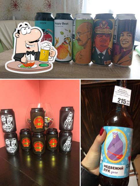 Взгляните на разнообразие пивных напитков 