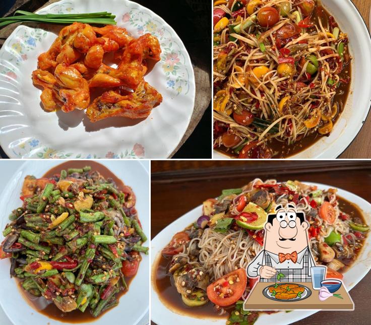ร้านทรัพย์ ส้มตำ ยายสมภาร สีไพร