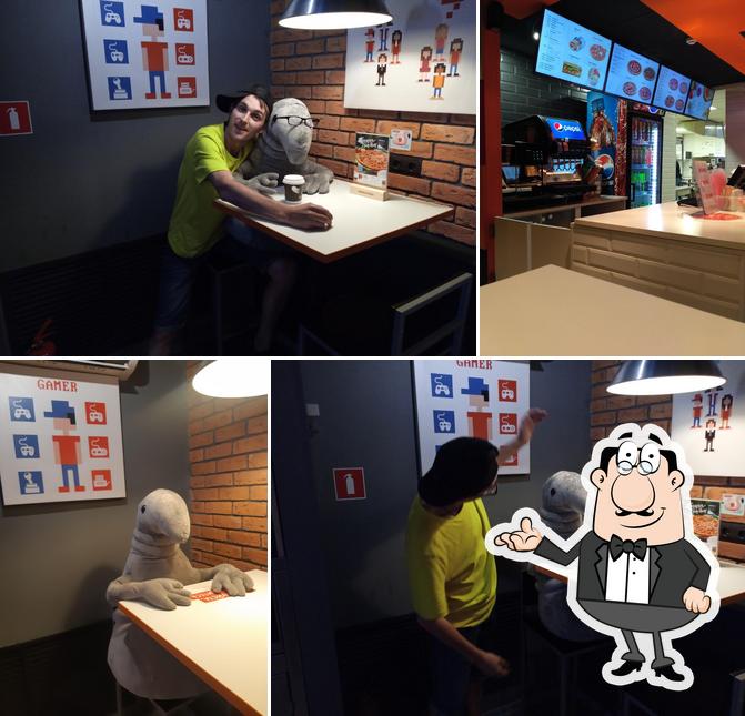 Интерьер "Додо Пицца"