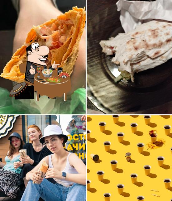 Еда в "Шаверма Просто Вася"