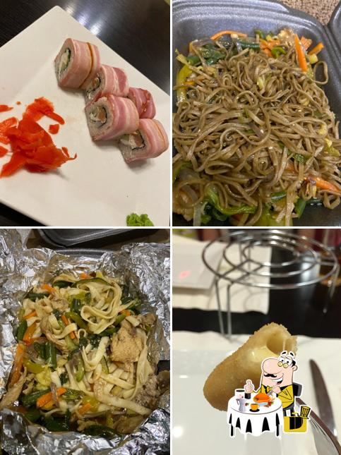 Еда в "Делюксе Пицца"