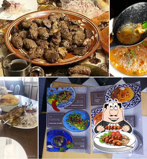 Еда в "Самарканде"