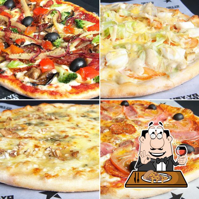 Hey Yo Pizza. Доставка пиццы из дровяной печи