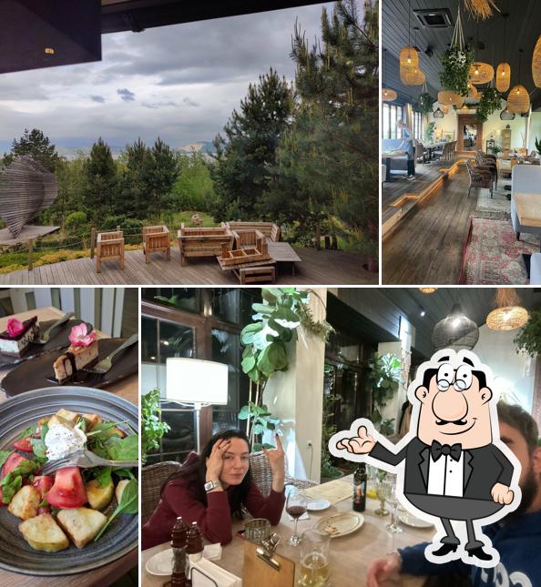 Посмотрите на внутренний интерьер "Удачного места"