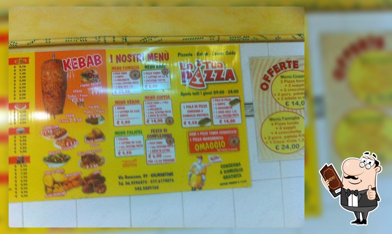 La tua pizza"