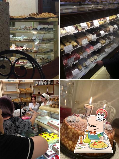 Еда в "Выпечке Тулуза"