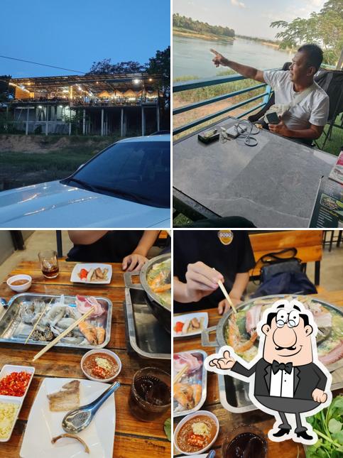 ຮ້ານອາຫານ ຫອມແກ້ມແຄມງື່ມ Homkaem Riverview