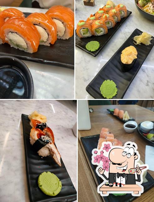 Отведайте различные виды суши