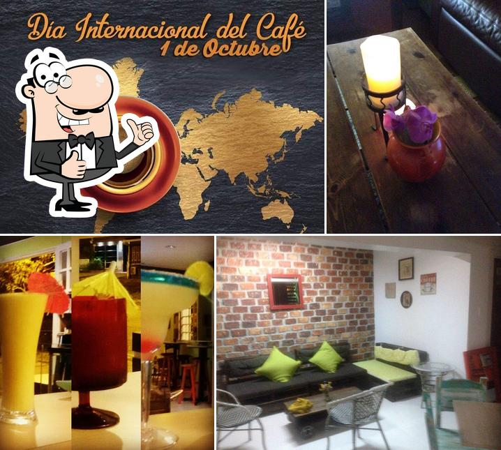 Pergamino tienda de café Líbano