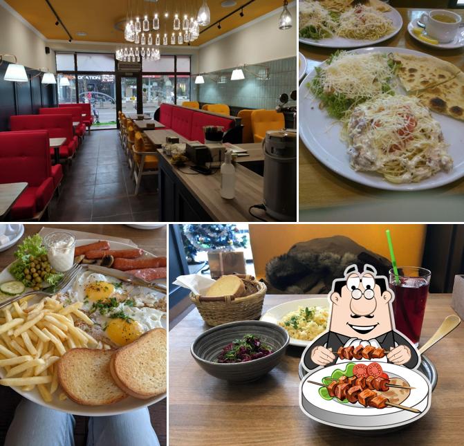 Еда в "Жаровне"