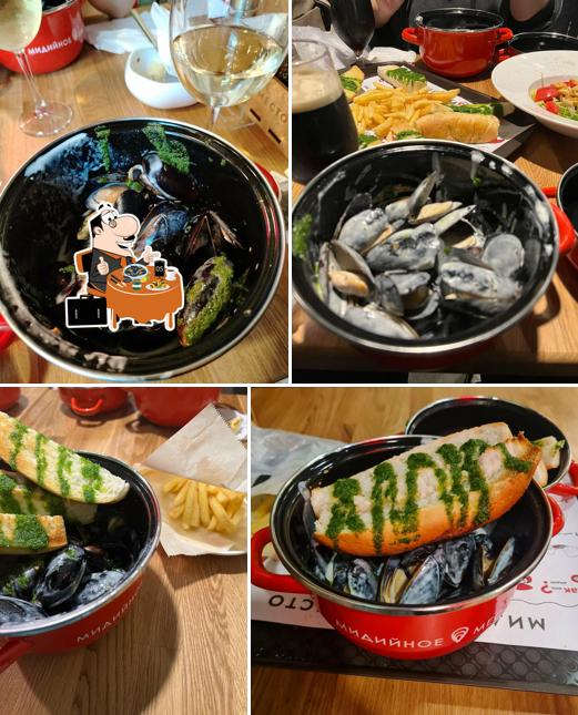 Моллюски в "Мидийное место"