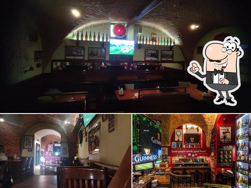 Внутреннее оформление и барная стойка - все это можно увидеть на этом изображении из Гамбринус