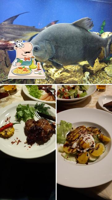 Еда в "Джон Сильвер"