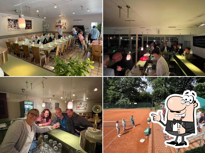 Café-Bistro Grün-Weiß