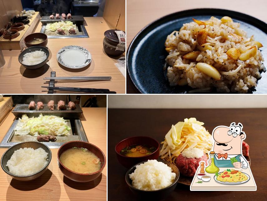 神戸赤ふじ ハンバーグと牛タンとお米
