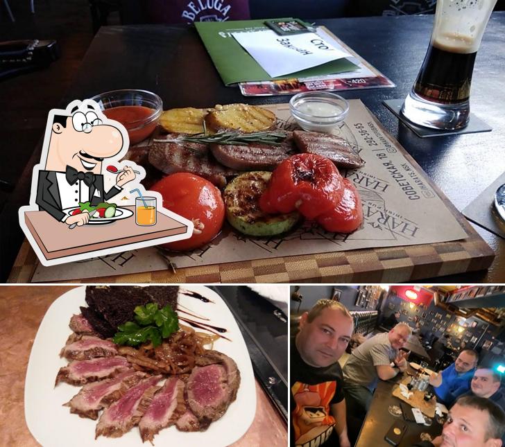 Еда в "Харате'се Паб"