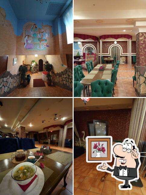 Посмотрите на внутренний интерьер "Звезды Востока"