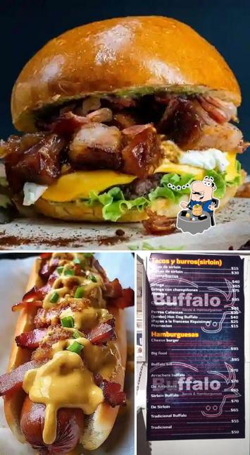 Hamburguesas y tacos Buffalo