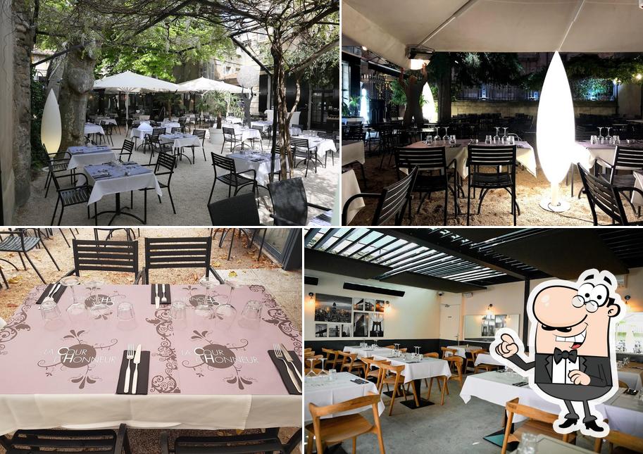 La Cour d'Honneur - Restaurant Avignon Centre Ville