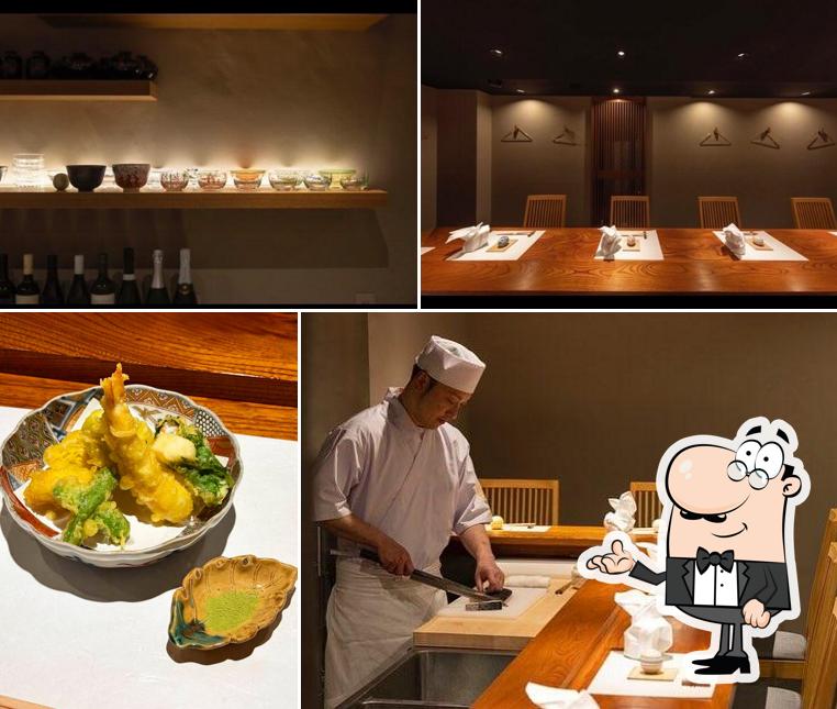 Omakase Japanese Restaurant Sanzen-in no Sato The Gion Kyoto - Wagyu tempura Sushi