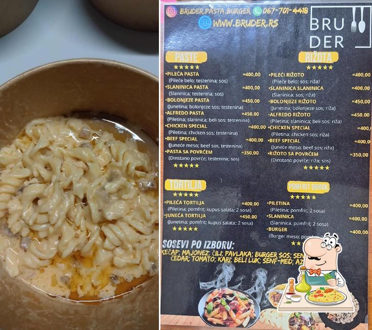 BRUDER -- Pasta and Burgers