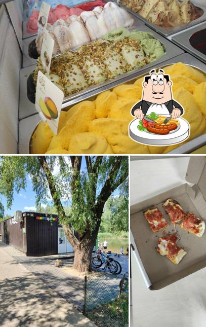 Еда и внешнее оформление в Кафе-мороженое