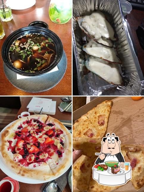 Китайский кисло-острый суп в "Япоше"