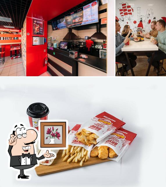 Интерьер "Шавермы по-питерски"