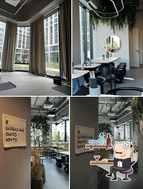 Интерьер "ХОЛИ йога & кафе"