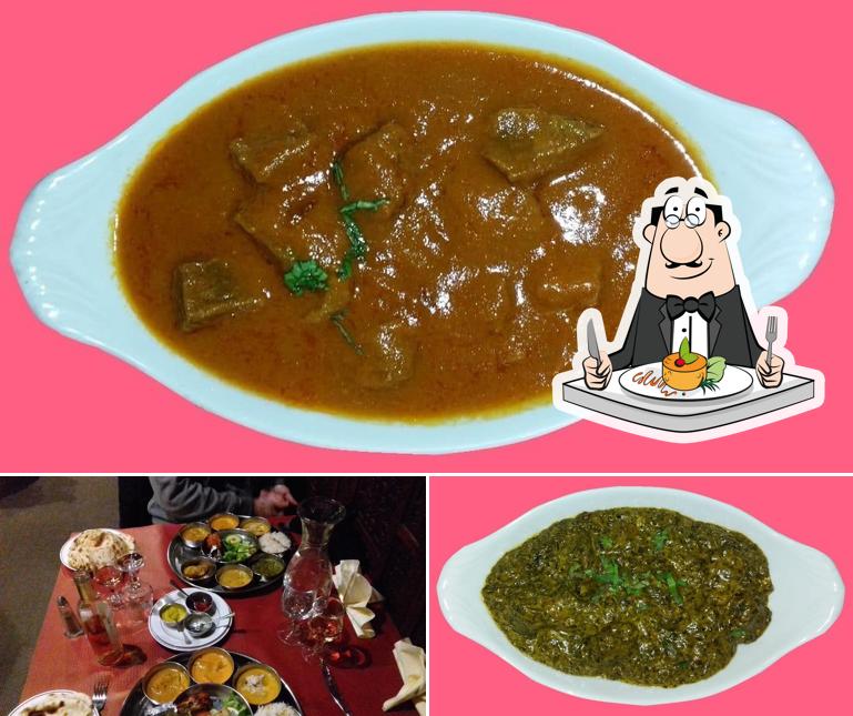 Помимо прочего, в Le Thali есть еда и столики