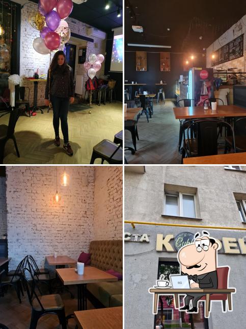 Интерьер "Кофейни Cubby"