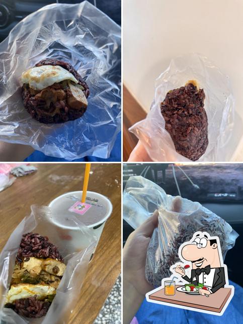 紫米飯糰
