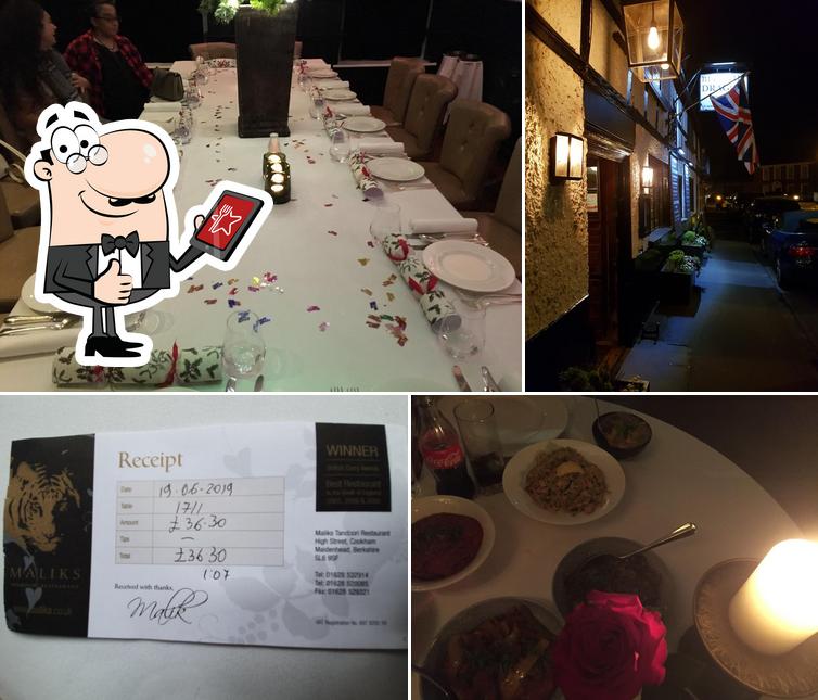 Malik's - Indian Restaurant Cookham