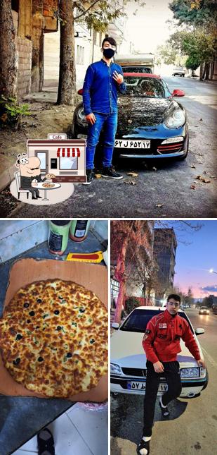 پیتزا ساندویچ رز