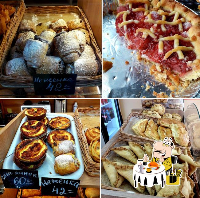 Еда в "Машенька"