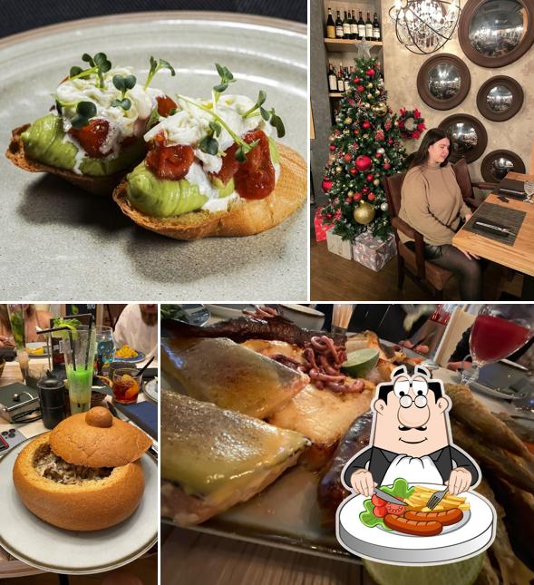 Еда в "Мясе & Рыба"