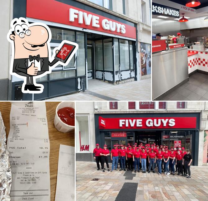 Five Guys Burgers and Fries Sheffield The Moor