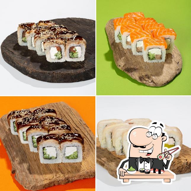 В "Автосуши Автопицца" попробуйте суши и роллы