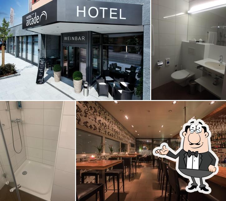 Hotel Arcade AG / Bar / Seminarräume / Businesshotel / Monteurhotel