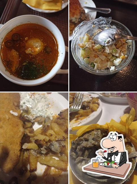 Еда в "Хуторке"