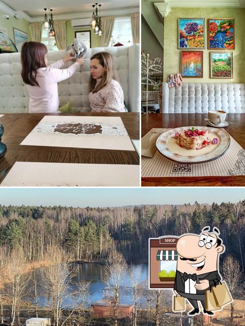 Наслаждайтесь пейзажем, который открывается из "Кафе Зефир"