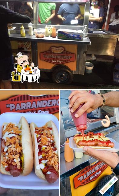 Hot dogs "Los parranderos"