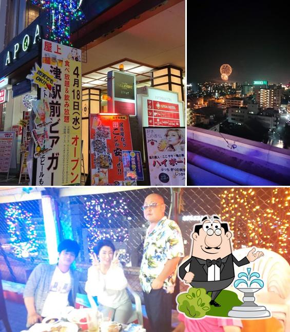 津駅前ビアガーデン