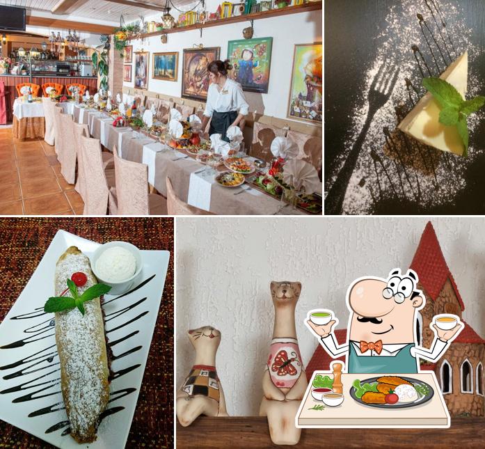 Блюда в "Арт-кафе "dе Фонаря""