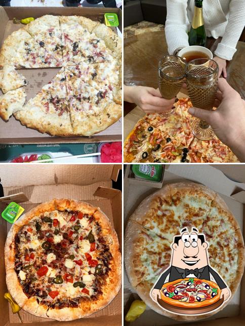 В "Папа Джонс" вы можете заказать пиццу