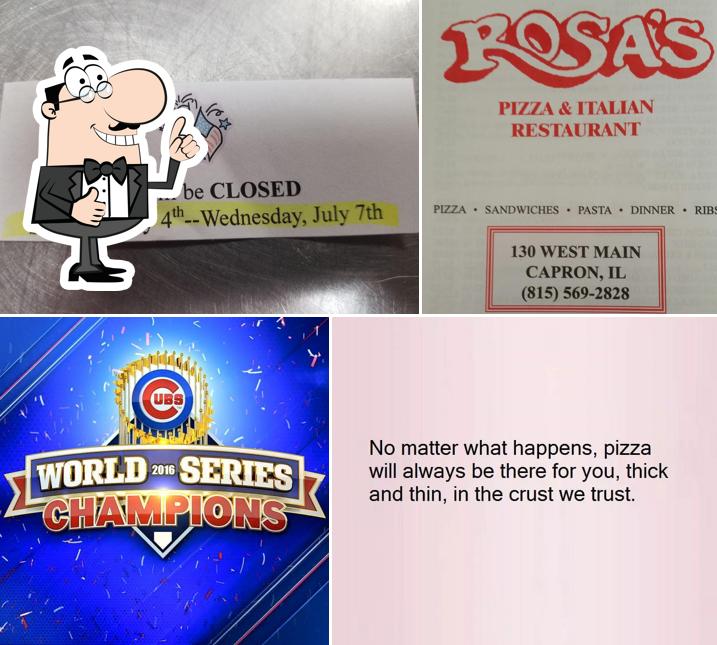 Rosa's Pizza & Italian Restaurant