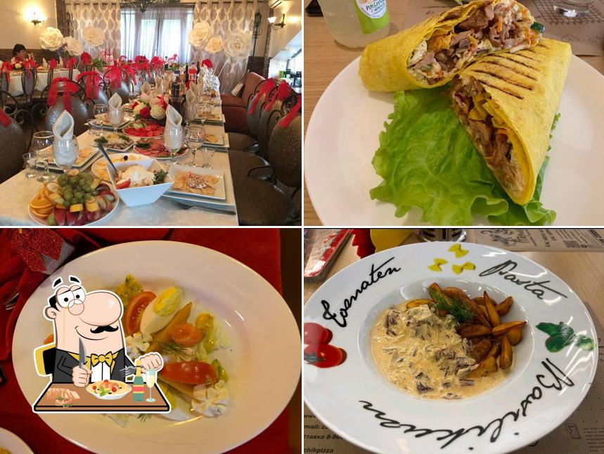 Блюда в "Перчике"