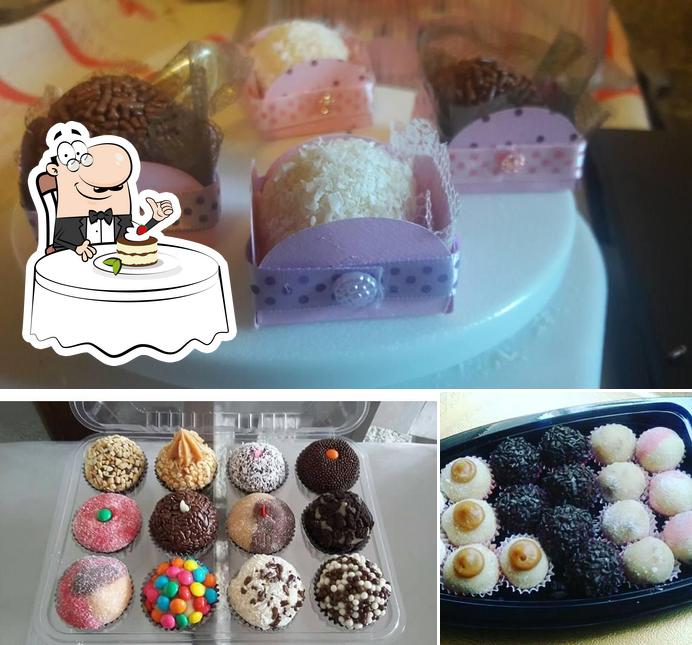 Um doce de Brigadeiro