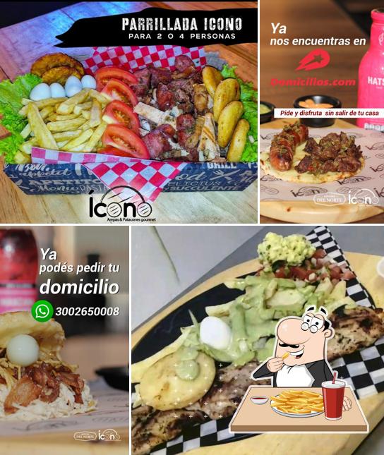 ICONO AREPAS Y PATACONES GOURMET