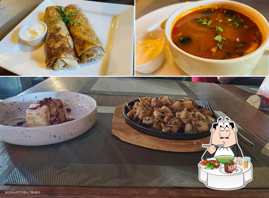 Китайский кисло-острый суп в "Кружке"